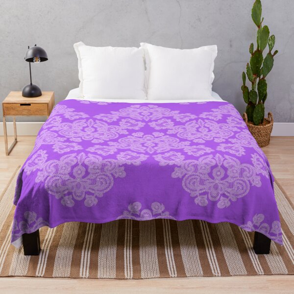 Item preview, Colorful Lace - Grape Bubblegum (Large) designed and sold by Saki Desjardins.