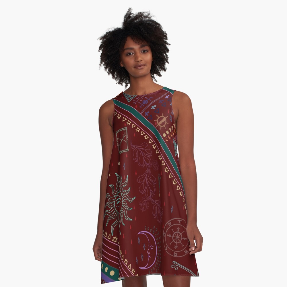 Item preview, A-Line Dress designed and sold by stephrink.