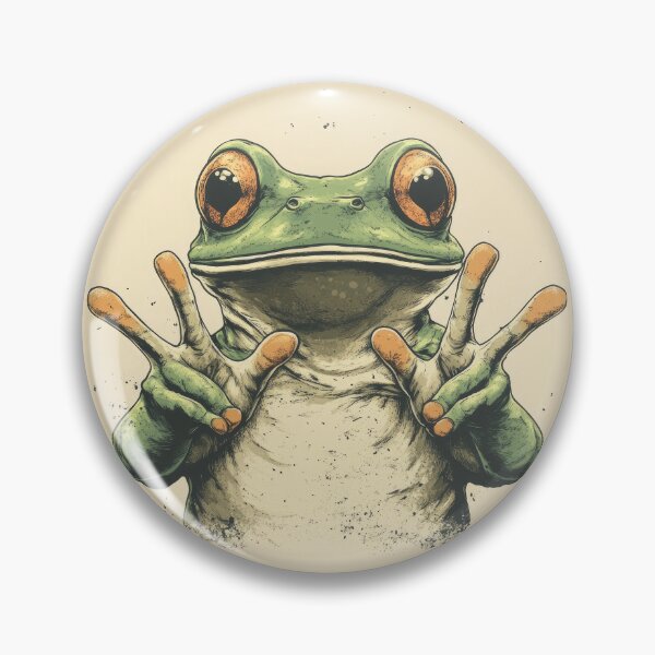 Aperçu de l'œuvre Grenouille cool créée et vendue par TojoStudios.