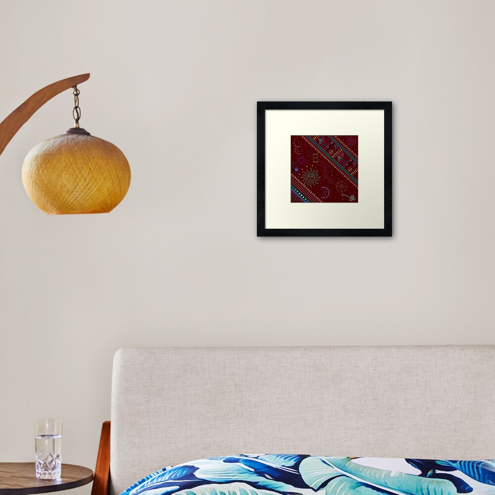 Item preview, Framed Art Print designed and sold by stephrink.