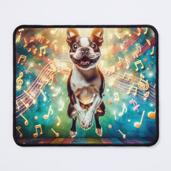 Item preview, Smiling Happy Boston Terrier designed and sold by Wags & Tails.