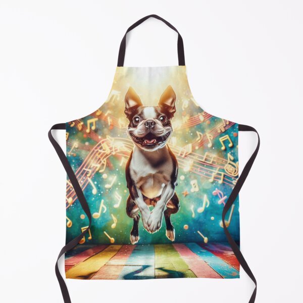 Item preview, Smiling Happy Boston Terrier designed and sold by Wags & Tails.