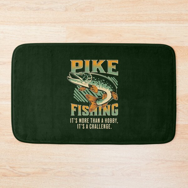Item preview, Pike Fishing - It’s More Than A Hobby, It’s A Challenge designed and sold by FarmOfCuties.