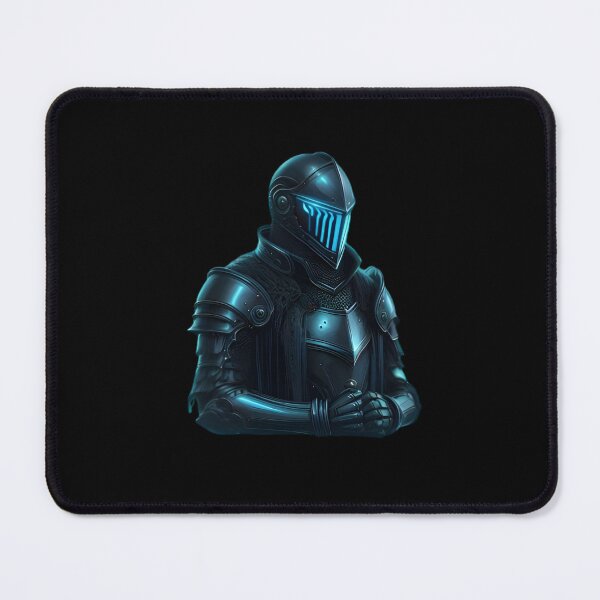Item preview, Futuristic Knight in Blue designed and sold by IllumeInk.