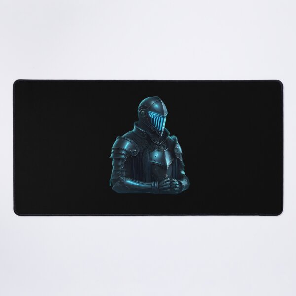 Item preview, Futuristic Knight in Blue designed and sold by IllumeInk.