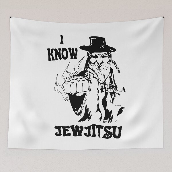 Item preview, Funny I know jewjitsu designed and sold by SaboCollita.