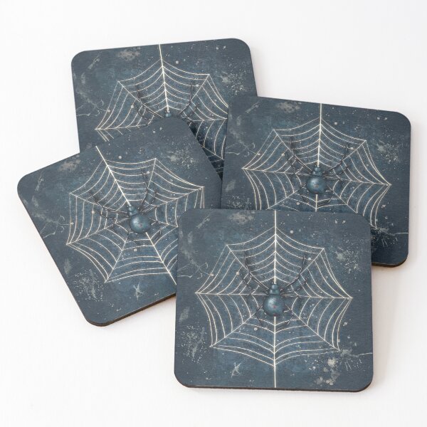 Item preview, Spiderweb Dark Illustration designed and sold by Scrabbly Doodles.