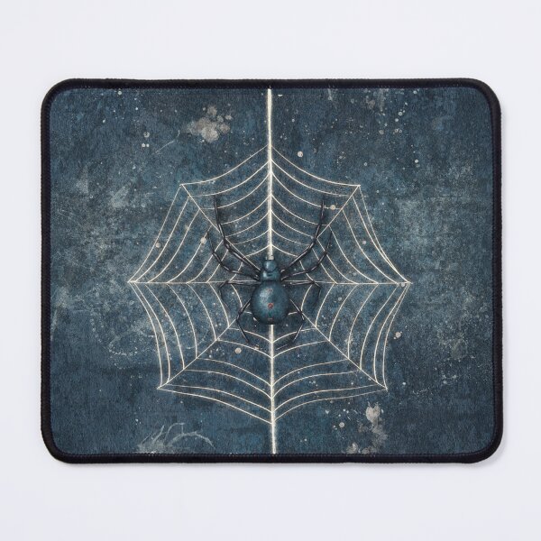 Item preview, Spiderweb Dark Illustration designed and sold by Scrabbly Doodles.