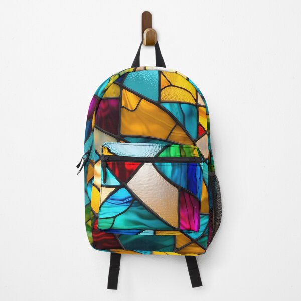Item preview, Water effect colorful stained glass designed and sold by NolineXpression.