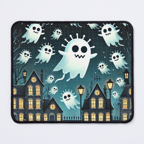 Item preview, Phage Ghosts: Spooky Night in Microbe-ville designed and sold by AdoraSticks.