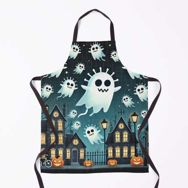Item preview, Phage Ghosts: Spooky Night in Microbe-ville designed and sold by AdoraSticks.