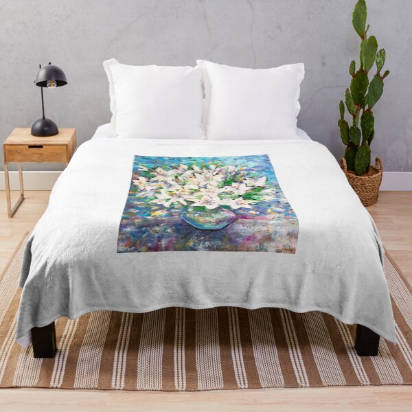 Item preview, Morning Bouquet of White Lilies designed and sold by Natalia_Shchip.