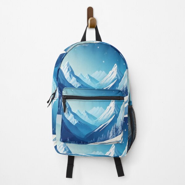Item preview, Winter Mountain Wonderland - Peaceful Snowy Peaks designed and sold by RaiyaTees.