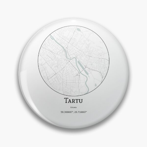 Item preview, Topography of Tartu designed and sold by JohnnysHeath.