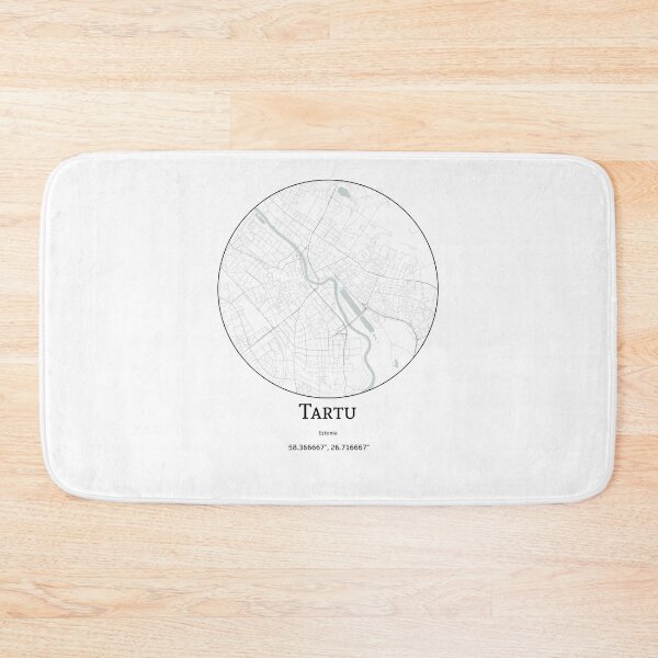 Item preview, Topography of Tartu designed and sold by JohnnysHeath.