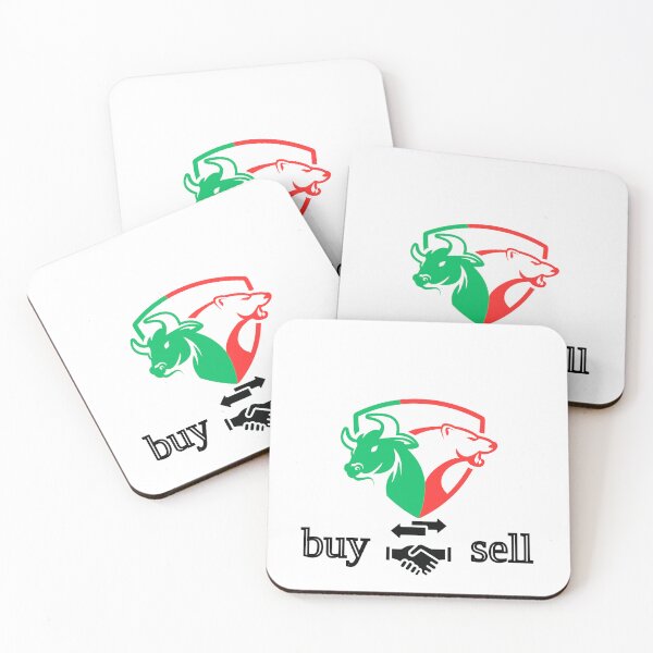 Item preview, Trading Bull And Bear Color With Buy And Sell designed and sold by SrSCreative.