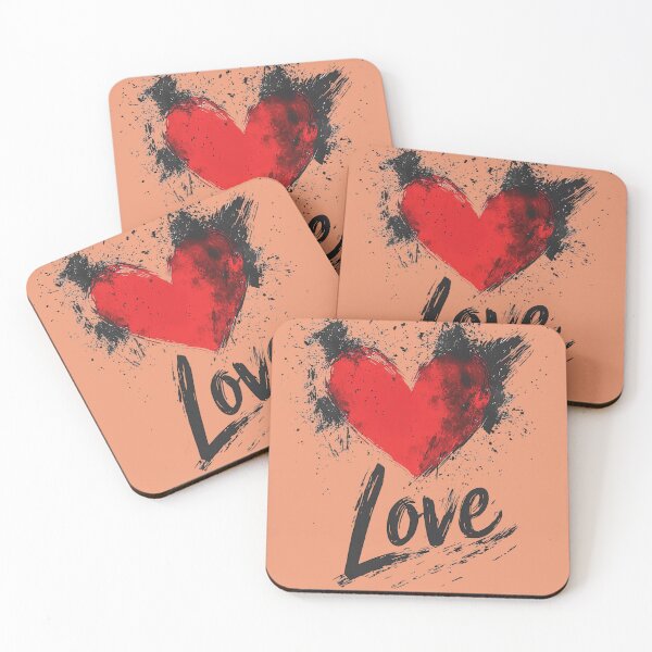 Item preview, Love Heart - Abstract Art designed and sold by Fab-Haven.
