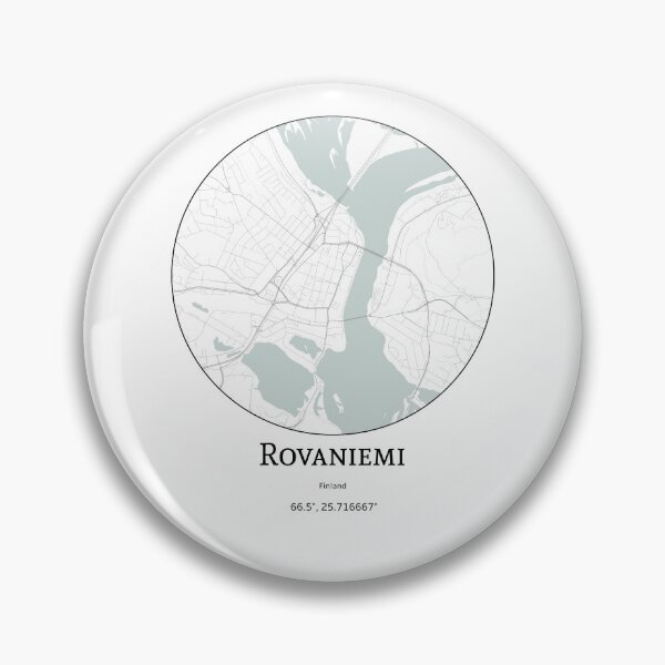 Item preview, Topography of Rovaniemi designed and sold by JohnnysHeath.