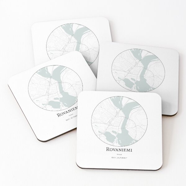 Item preview, Topography of Rovaniemi designed and sold by JohnnysHeath.