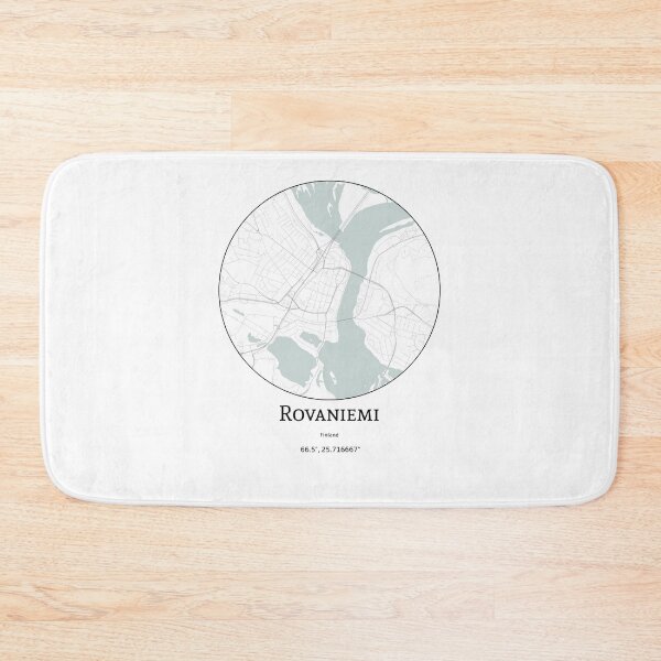 Item preview, Topography of Rovaniemi designed and sold by JohnnysHeath.