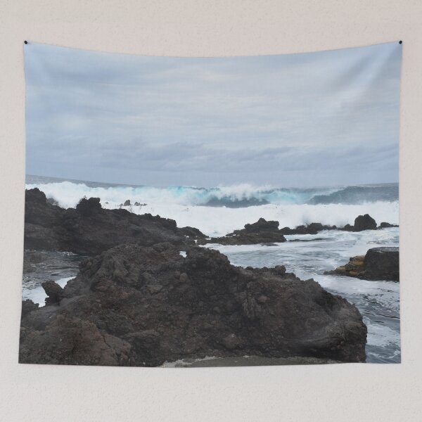 Item preview, Azorean Sea in Vulcanic Beach designed and sold by InventorsCave.
