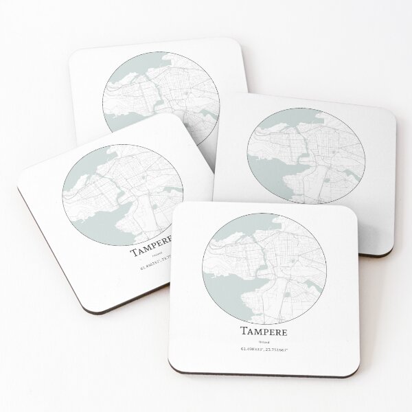 Item preview, Topography of Tampere designed and sold by JohnnysHeath.
