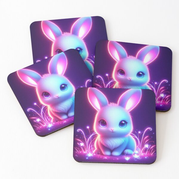Item preview, Neon Bunny Glow designed and sold by TeslaSt0re.