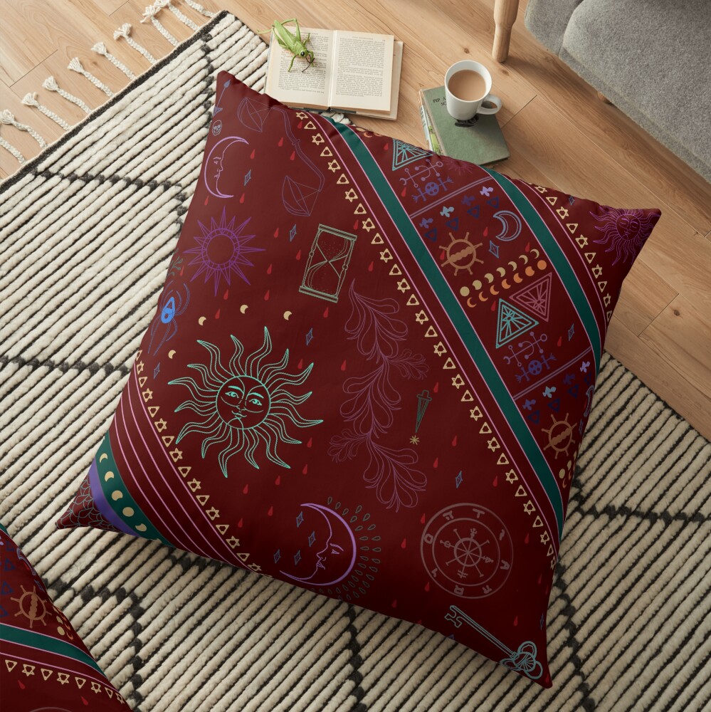 pyramid Floor Pillow