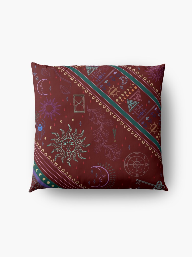 Alternate view of pyramid Floor Pillow
