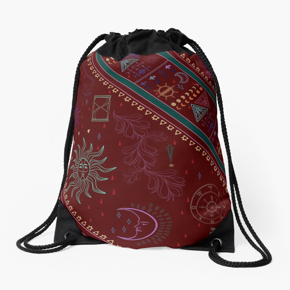 pyramid Drawstring Bag
