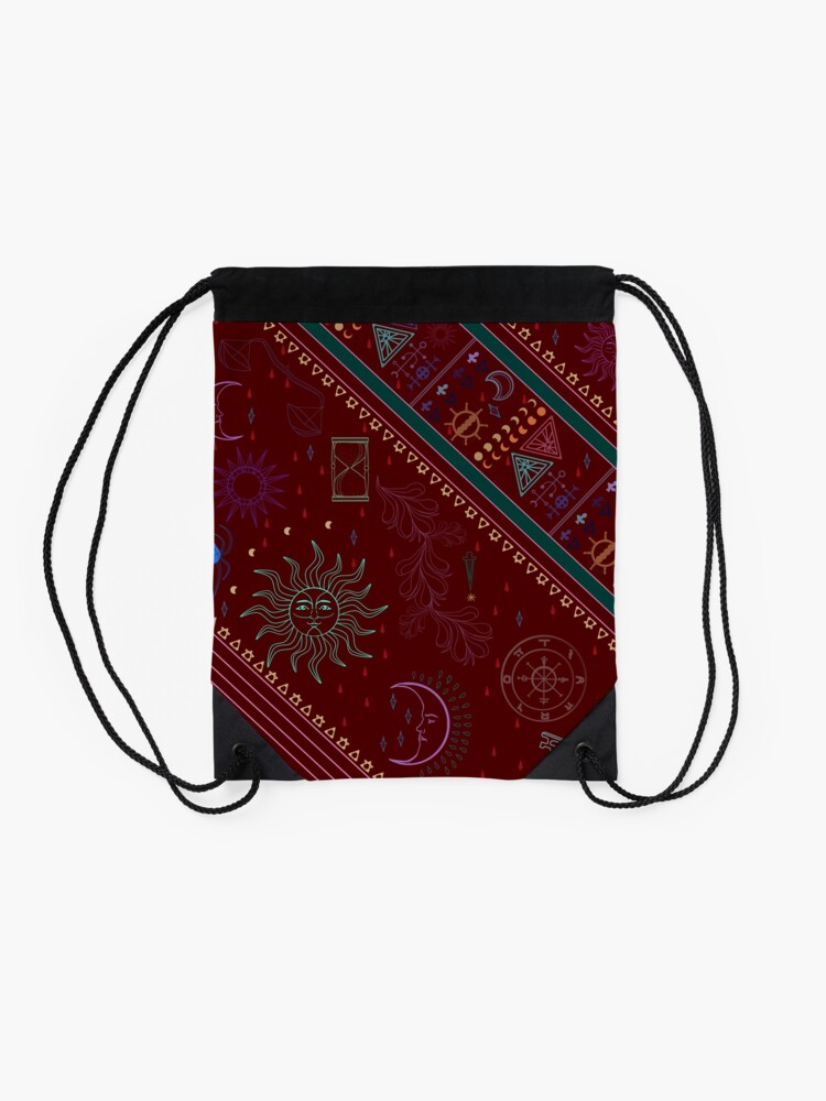 Alternate view of pyramid Drawstring Bag