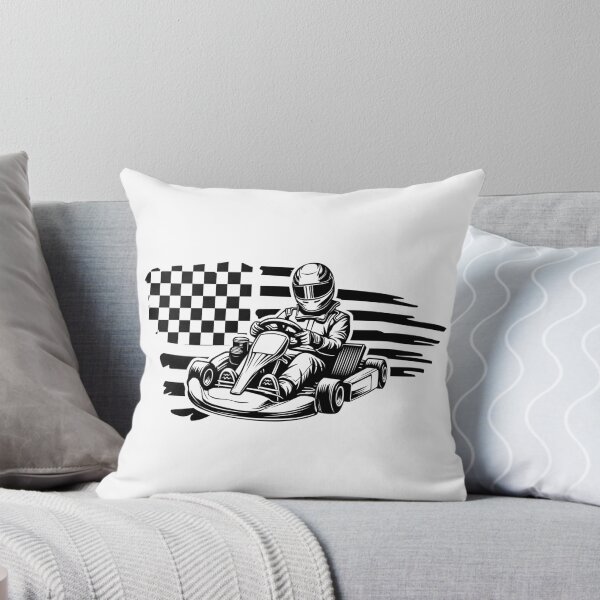 Artikelvorschau, Go Kart Racer US Flagge, Go Kart entworfen und verkauft von MYpngShop.