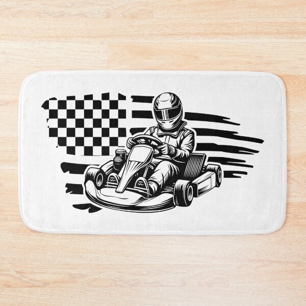 Item preview, Go kart Racer US Flag, go kart designed and sold by MYpngShop.