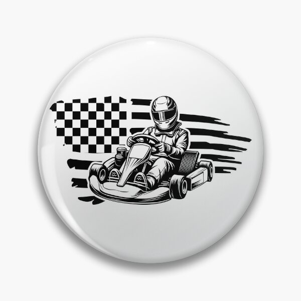Item preview, Go kart Racer US Flag, go kart designed and sold by MYpngShop.
