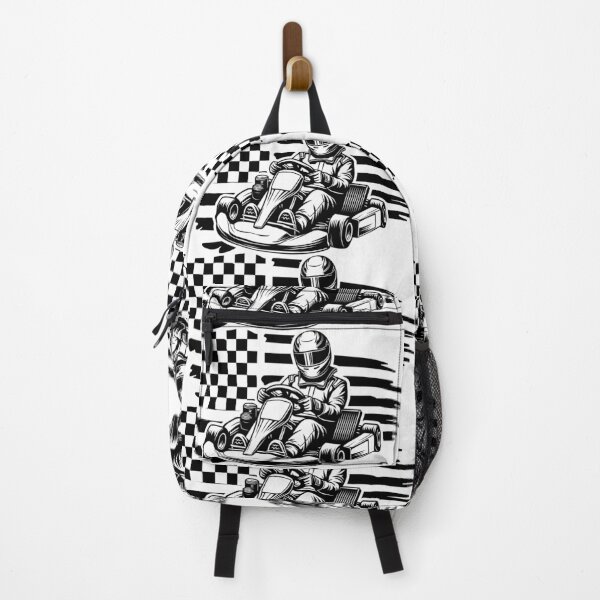 Item preview, Go kart Racer US Flag, go kart designed and sold by MYpngShop.