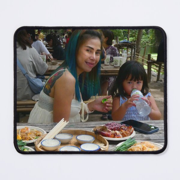 Item preview, Mum and Daughter ready for lunch designed and sold by JonDelorme.