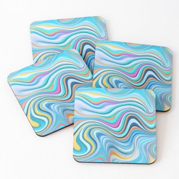 Item preview, Liquid Marble Pattern IMAGE PRINT ONLY Flowy Pattern Abstract Swirls 1 of 4 designed and sold by Beachy.