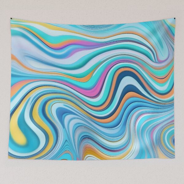 Item preview, Liquid Marble Pattern IMAGE PRINT ONLY Flowy Pattern Abstract Swirls 1 of 4 designed and sold by Beachy.