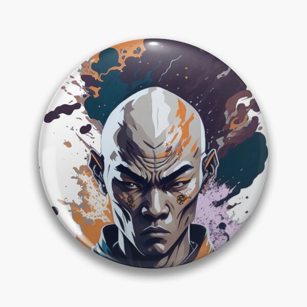 Artikelvorschau, Shaolin Mönch Splash Art entworfen und verkauft von TondoMeander.