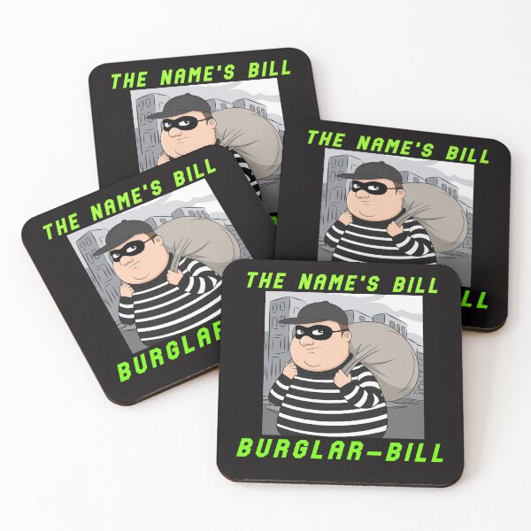 Item preview, The Names Bill - Burglar Bill designed and sold by AlienAlmanac.