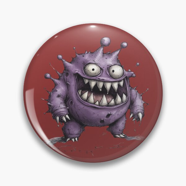 Item preview, Purple Monster - Scary Creature designed and sold by Fab-Haven.