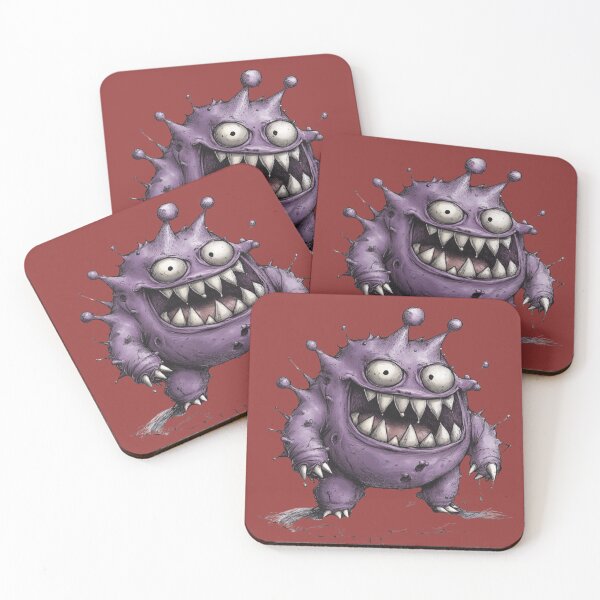 Item preview, Purple Monster - Scary Creature designed and sold by Fab-Haven.