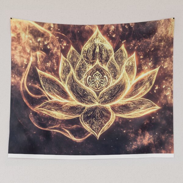 Item preview, Cosmic Lotus Bloom designed and sold by DreamDigi2024RB.