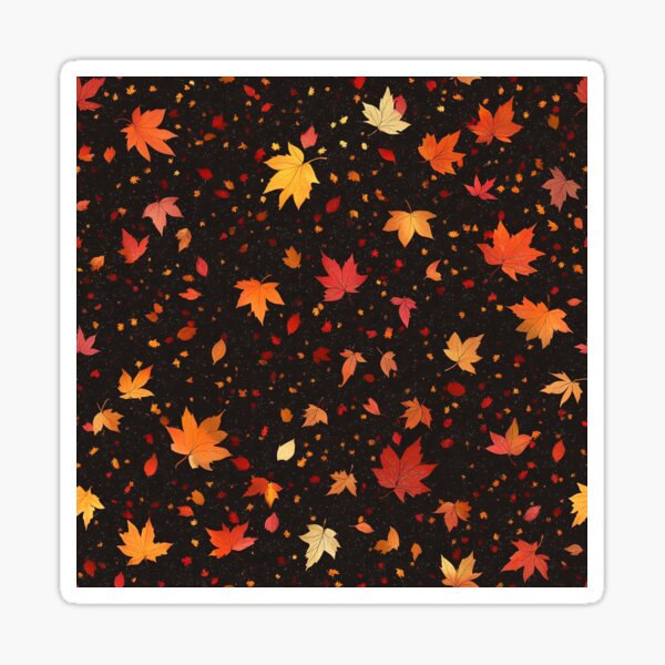Item preview, Autumn Charms: Leaves and Colors designed and sold by MidArtForge.