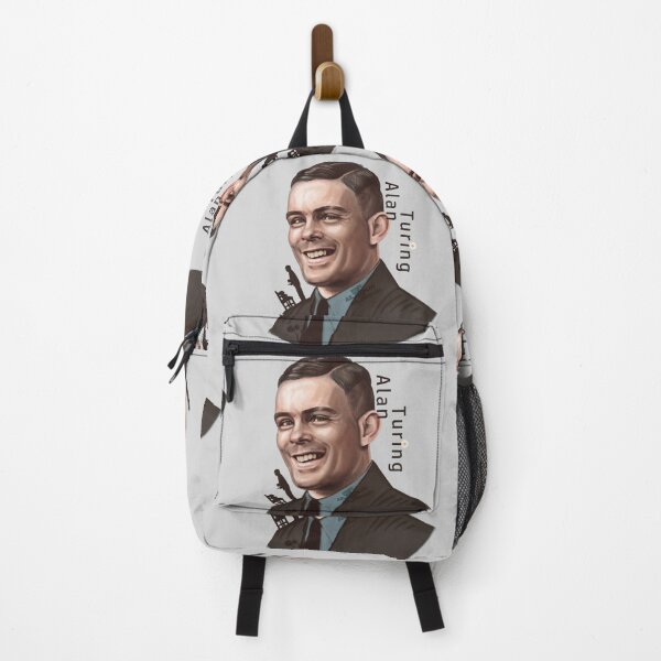 Item preview, Alan Turing Smile Painting with Text designed and sold by AK-Hevonen.