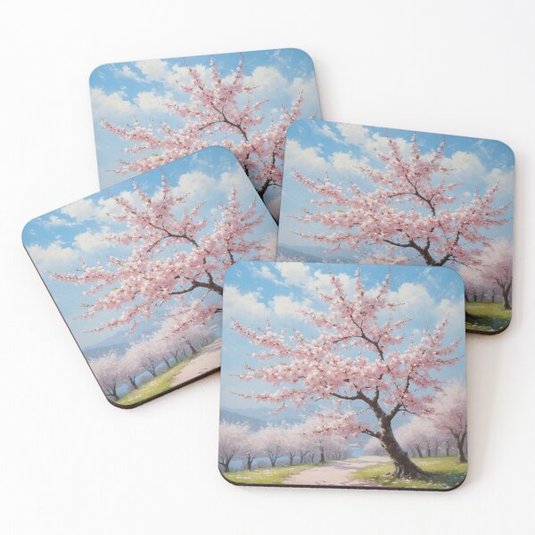 Item preview, Cherry blossoms designed and sold by EspressoHacked.