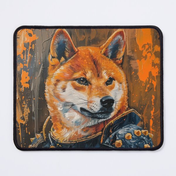 Item preview, Shiba Inu Samurai designed and sold by WillmanArt.