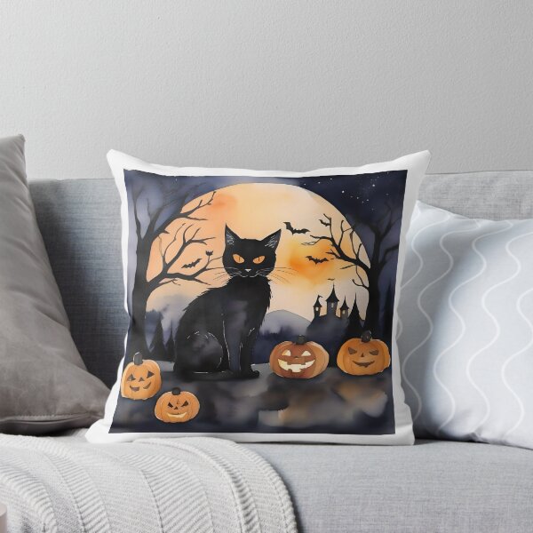 Item preview, Black Cat Halloween C designed and sold by Oldetimemercan.