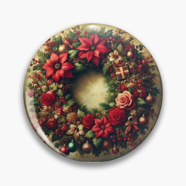 Item preview, Classical Painting Merry Christmas Wreath Tree Presents Pastel Santa Clause 2024 Trend Mug designed and sold by The Art of Kkatarynka.