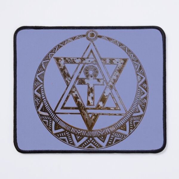 Item preview, ANGELIC MYSTICAL METAPHYSICAL SPIRIT REALM LOGO - NOT SATANIC on faded purple - designed and sold by INNERHARMONY2.